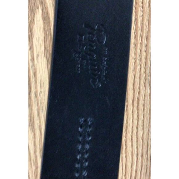 Penguin Black Belt 30/75 Stamped Logo - Picture 3 of 4